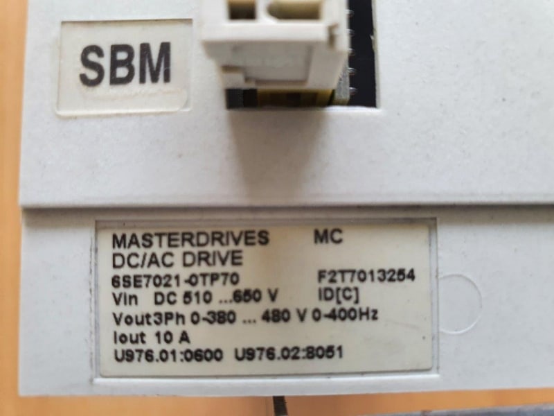 Siemens masterdrive A21003 7