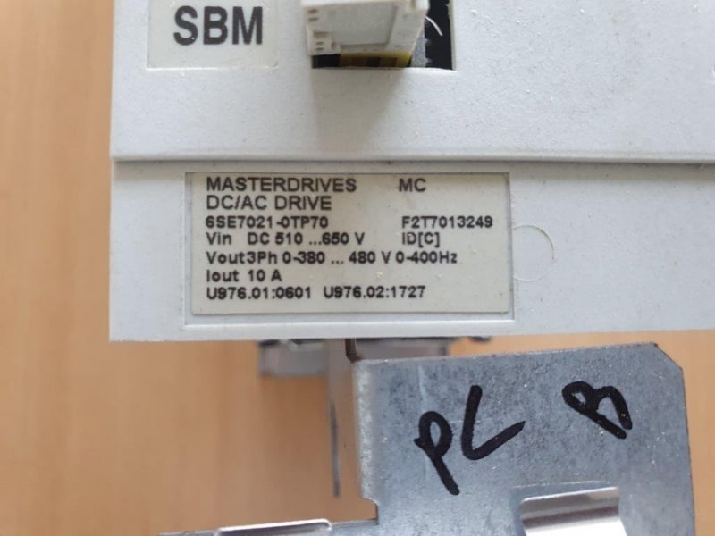 Siemens Masterdrive MC A21007 5