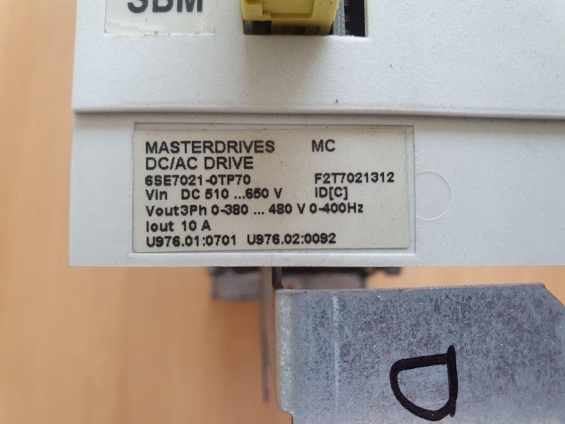 Siemens Masterdrive MC A21013 4