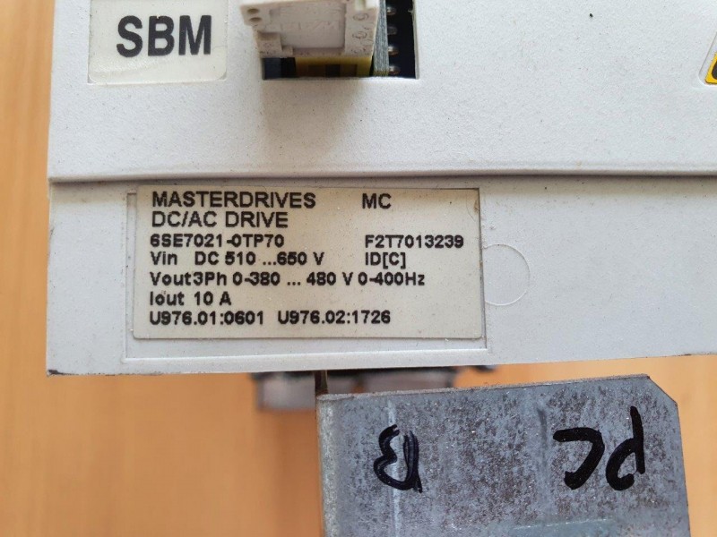 Siemens Masterdrive MC A21014 4