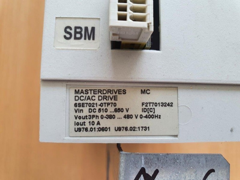 Siemens Masterdrive MC A21018 4