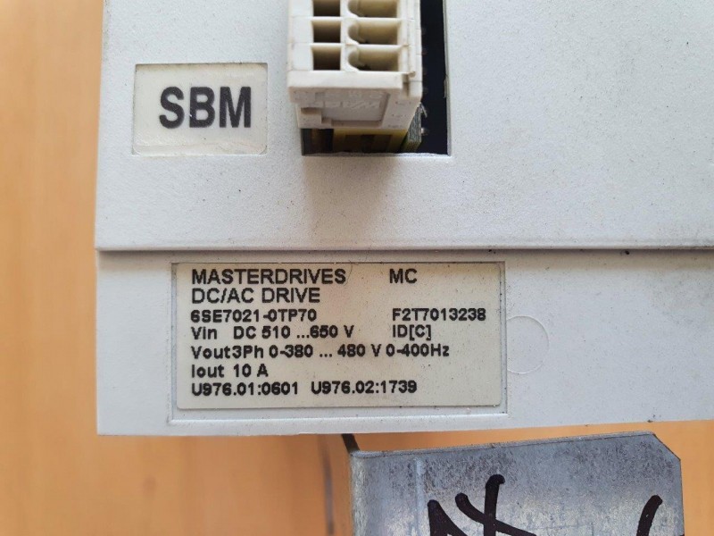 Siemens Masterdrive MC A21021 4