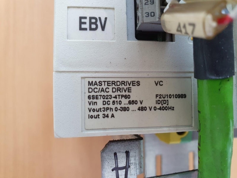 Siemens Masterdrive VC A21022 4