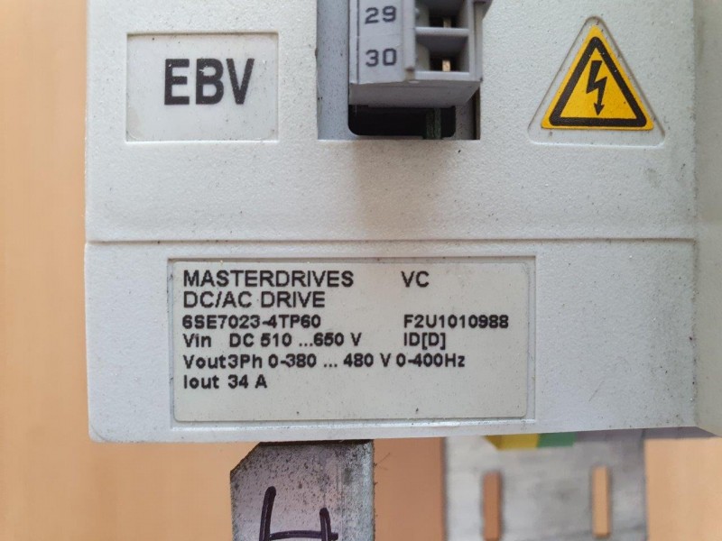 Siemens Masterdrive VC A21023 4