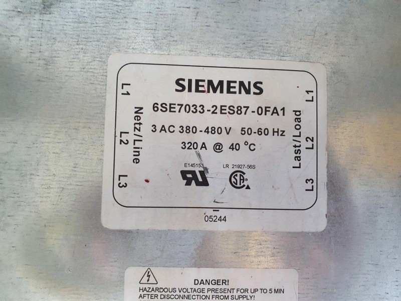 Siemens suppression filter A21029 2