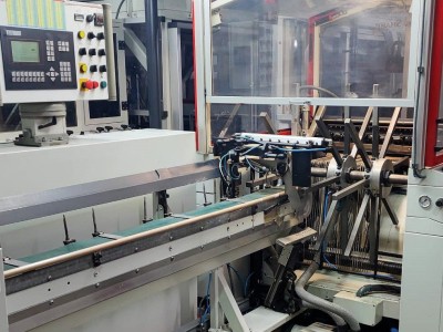 H&S 4750W máquina de fabricação de sacos por postigo