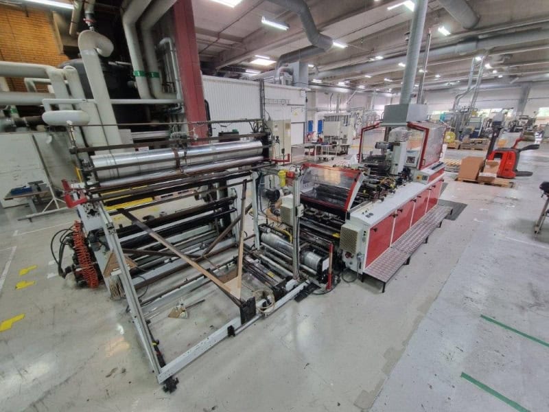 H&S 4750W wicket bagmaking machine B24015 (1)