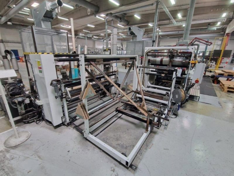 H&S 4750W wicket bagmaking machine B24016 (2)