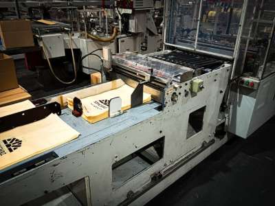 Máquina de fabricação de sacos com selagem inferior S-DAI SDH-263SCI(NC) B25022 