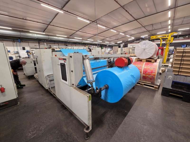 Gunter SMRL 1600SP/ARW máquina de bolsas en rollo