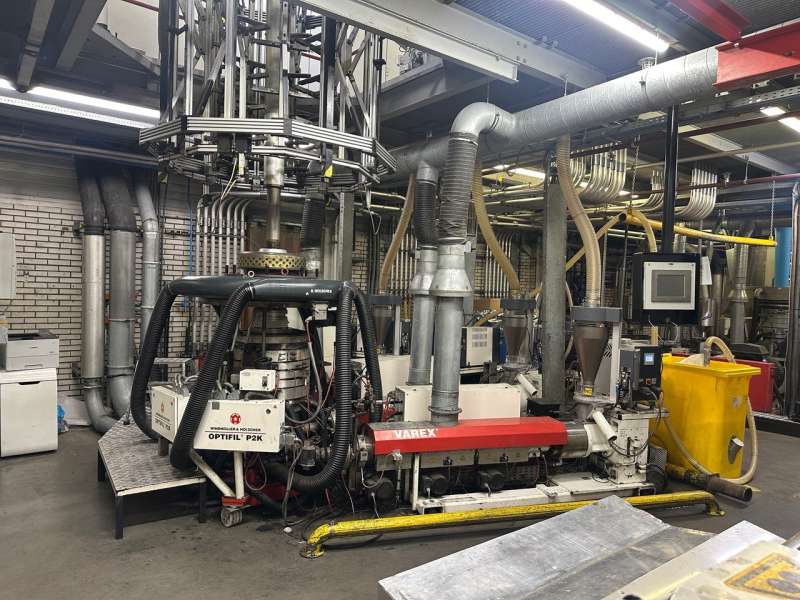 W&H Varex blaasfilm extrusie lijn E25010
