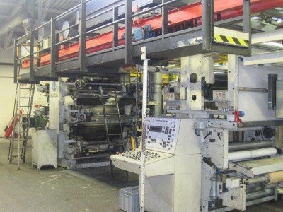 F&K 12DF flexo printing press