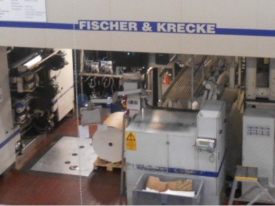 F&K 34DF flexo drukmachine