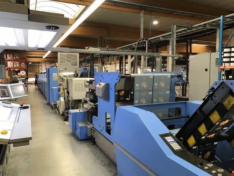 Drent Goebel VSOP offset/flexo printing press F23021 1