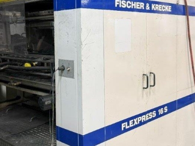 F&K 16S gearless flexo printing press F24017 