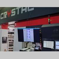 Uteco Crystal gearless flexo printing press F25012