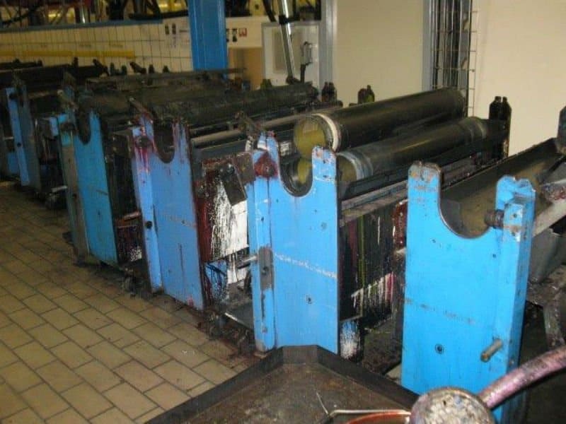 Rotomec Rotopack 3000 rotogravure printing press G16002 15