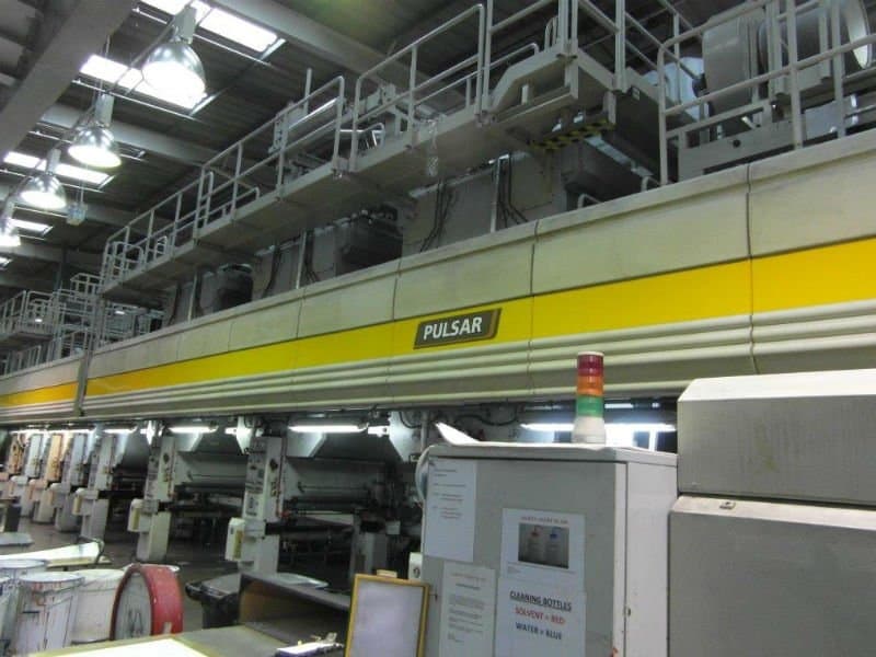 Schiavi Pulsar rotogravure printing press G17003 1