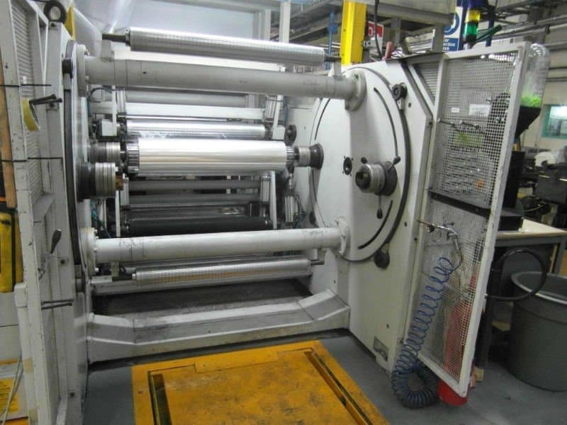 Schiavi Pulsar rotogravure printing press G17003 3