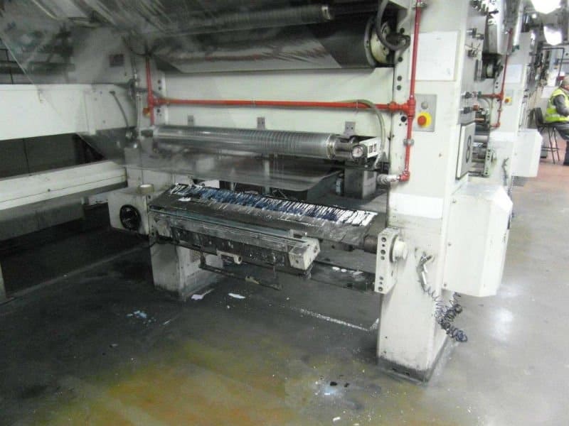Schiavi Pulsar rotogravure printing press G17003 9