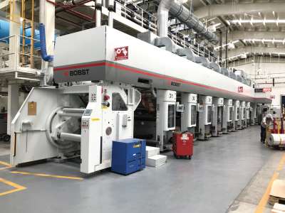 Rotomec rotogravure printing press G18002 1