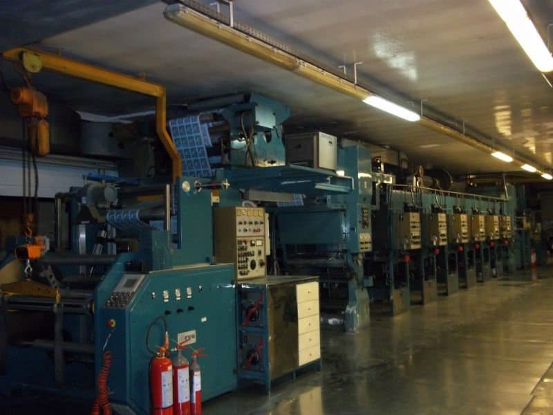 Holweg rotogravure printing press G18009 1