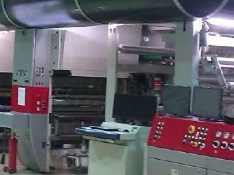 Cerutti R980 rotogravure printing press G21001 1