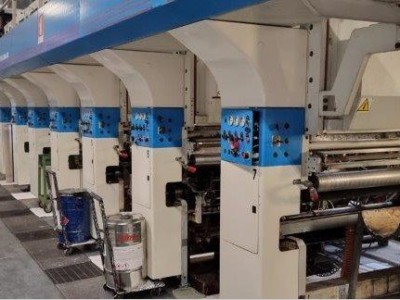 Rotomec rotogravure printing press G23007 1