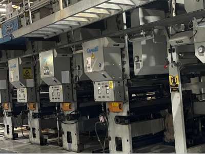 Cerutti ES925 rotogravür baskı makinesi G25002 