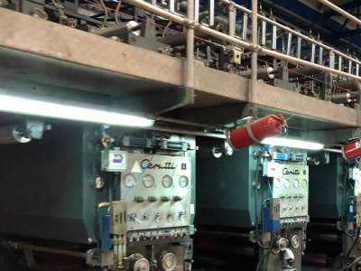 Cerutti 28R rotogravure printing press G25003 1