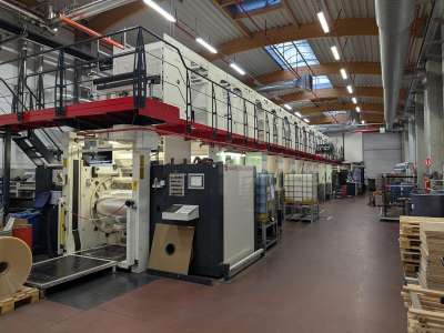 W&H Heliostar rotogravure printing press G26006 1