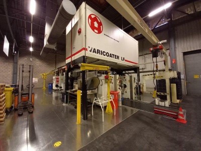 W&H Varicoater solventless laminating machine 