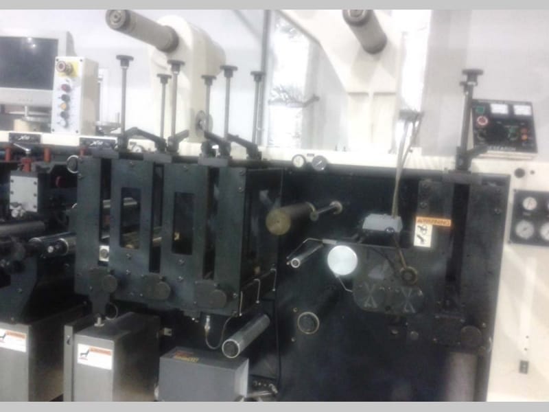 PCMA flexo narrow web label printing press N16002 7