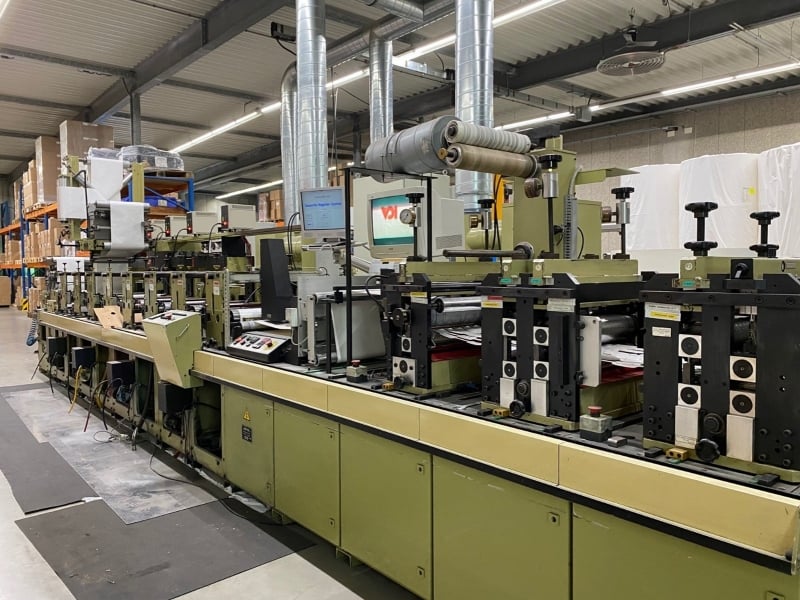 Used label printing machine for sale Galred