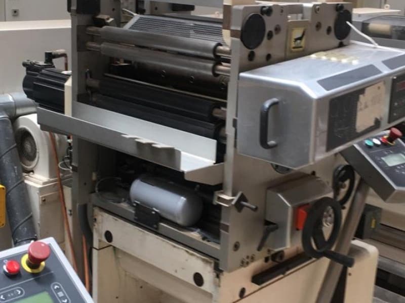Nilpeter 4200 flexo label printing press N23005 