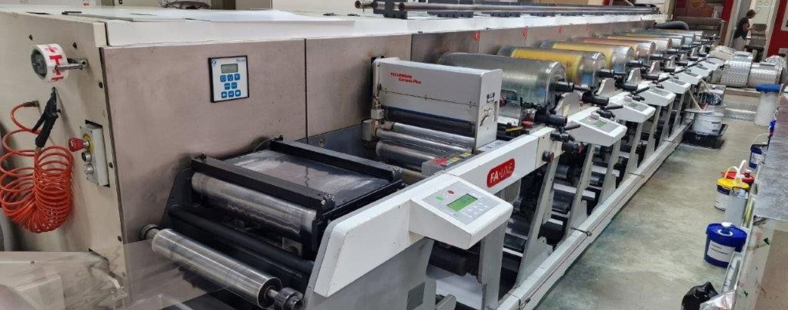 Used Nilpeter FA4250 flexo label printing press for sale