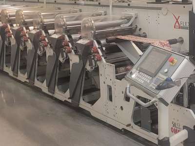 Omet X-FLEX 430 Flexodruckmaschine für Etiketten