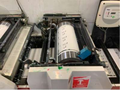 Mark Andy P7 flexo label printing press N25008 1