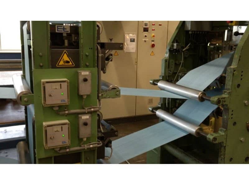 Hobema folding/cutting machine for napkins O19009 2