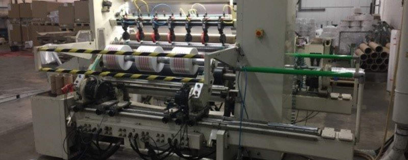 Used Euromac TB6 slitter rewinder for sale